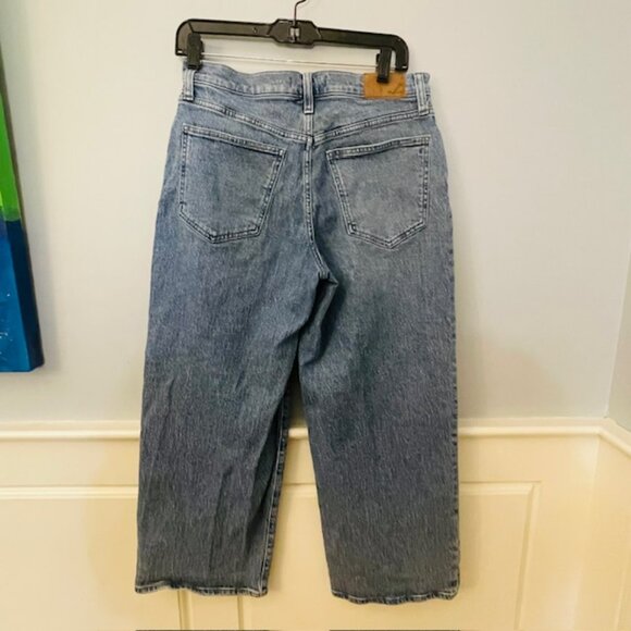 Madewell Perfect Vintage Wide-Leg Jeans Women's 29P Heathcote - Picture 6 of 10